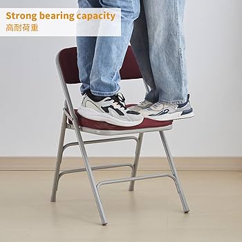 Amazon｜BOOSDEN パイプ椅子 折りたたみ椅子 分厚いクッション